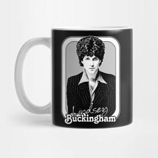 Lindsey Buckingham /\/\/ Retro Style Fan Design Mug